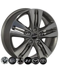 Replica Kia TL5058NW GMF R17 W6.5 PCD5x114.3 ET48 DIA67.1     